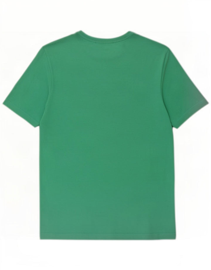 Nautica Herren-T-Shirt mit Grafik, mittelgrüne Baumwolle