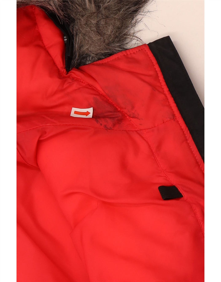 Columbia Damen-Jacke mit Kapuze, gepolstert, UK 18, XL, Schwarz, Polyester