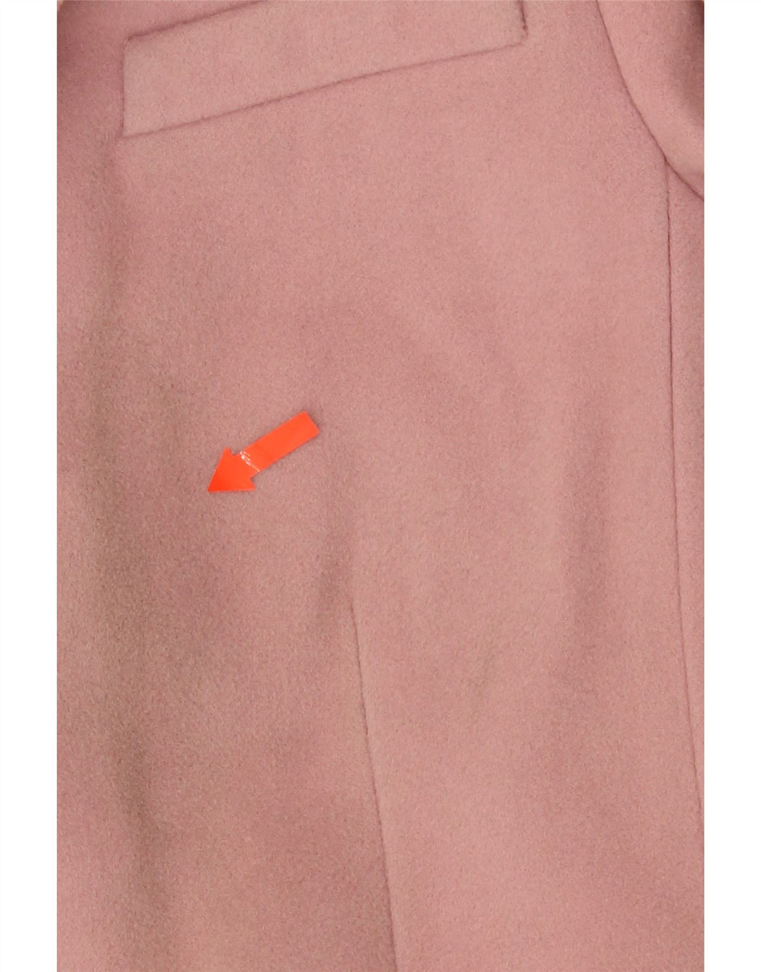 Zara Damen Mantel UK 12 Mittelrosa Wolle