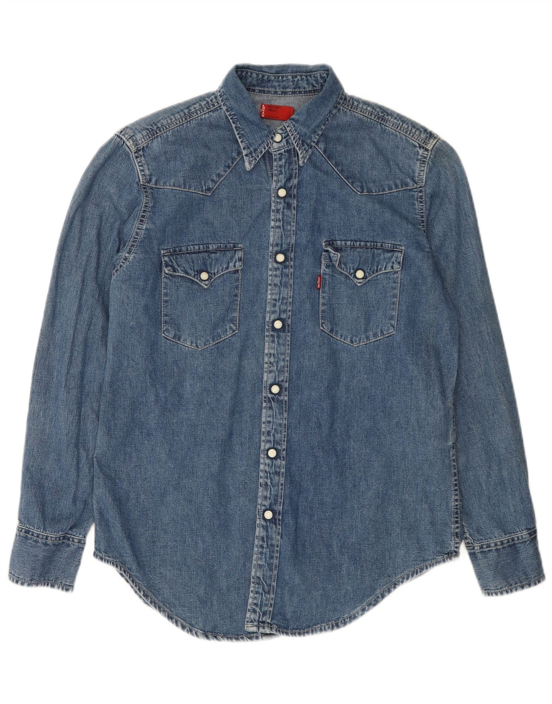 Levi's Herren-Jeanshemd, kleine blaue Baumwolle
