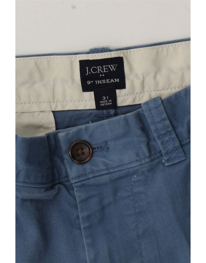 J. CREW Herren Chinoshorts W31 mittelblaue Baumwolle