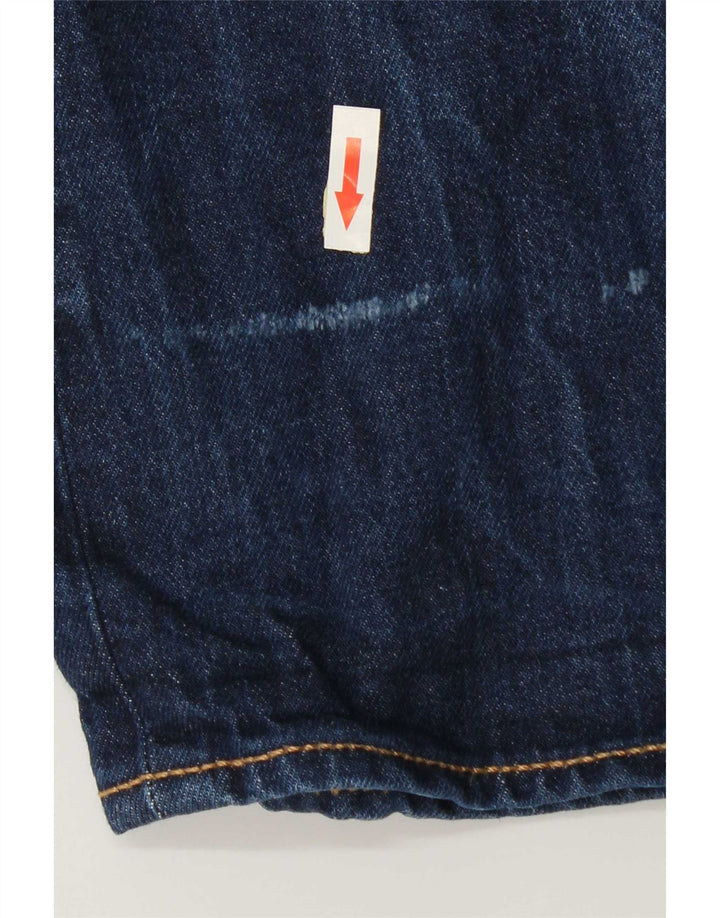 Levi's Herren 501 Straight Jeans W34 L32 Blaue Baumwolle