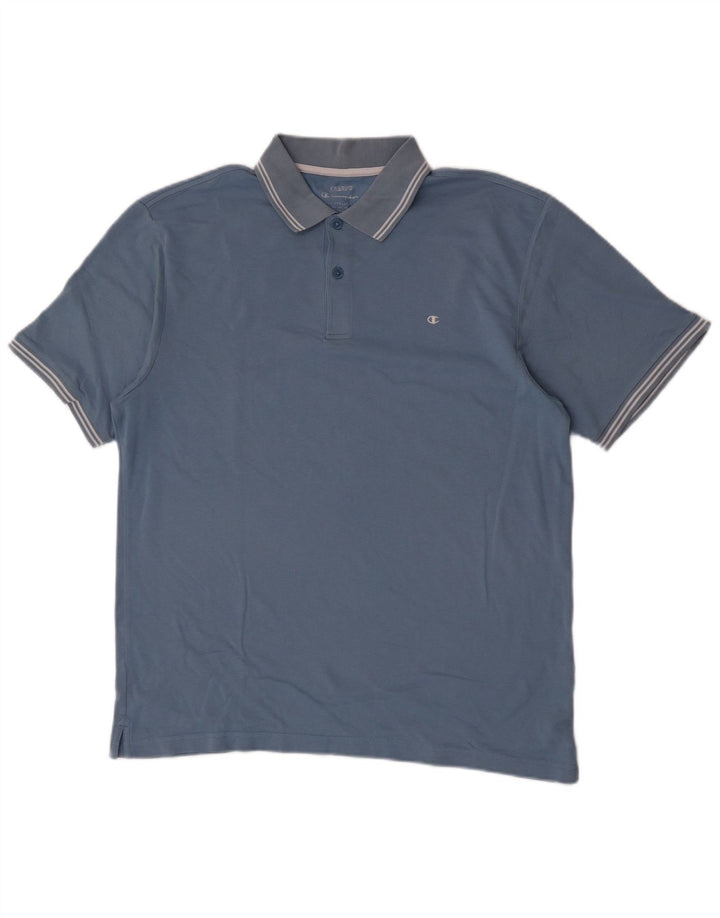 Champion Herren Poloshirt 2XL Blau