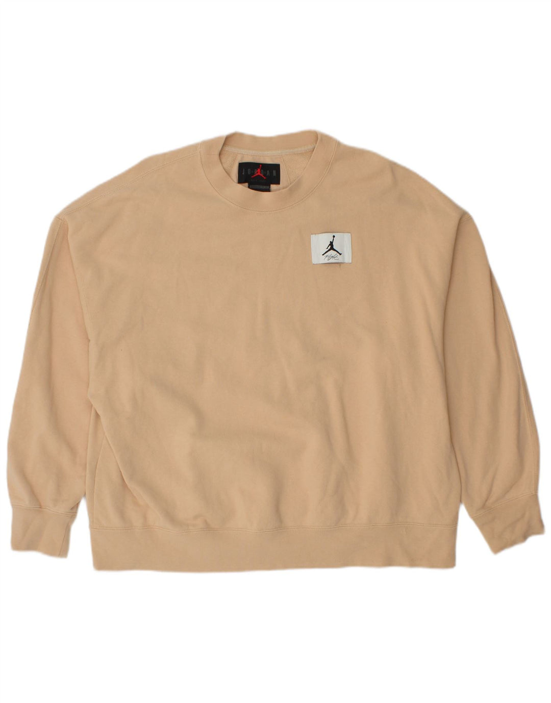 JORDAN Herren-Sweatshirt in Übergröße, groß, beige Baumwolle