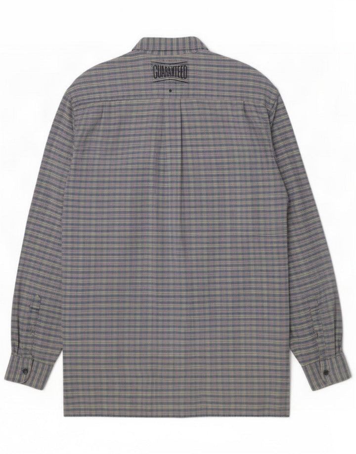Levi's Herrenhemd Mittelblau kariert Baumwolle