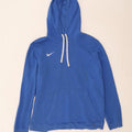 Nike Herren Kapuzenpullover, groß, aus blauer Baumwolle