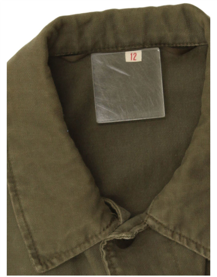 Vintage Herren Militärjacke UK 38 Medium Khaki