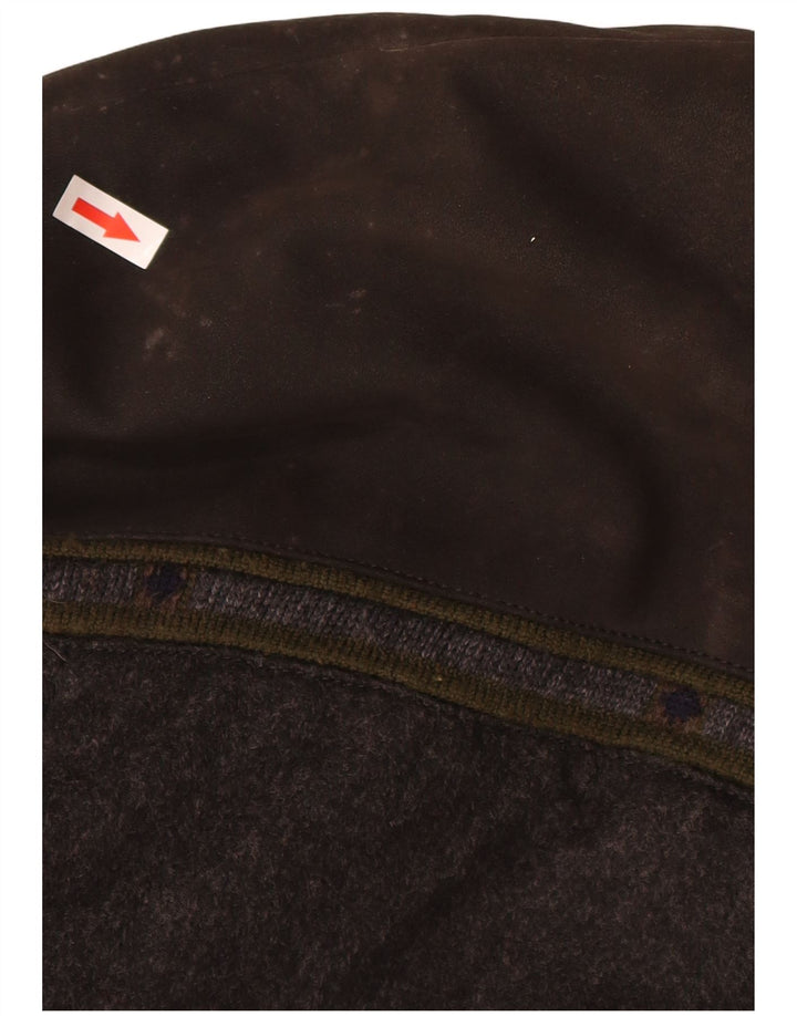 Torras Herren Bomberjacke IT 58 4XL Graue Wolle