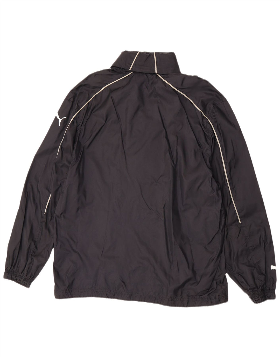 Puma Herren-Regenjacke mit Kapuze, UK 38, mittelschwarz, Polyamid