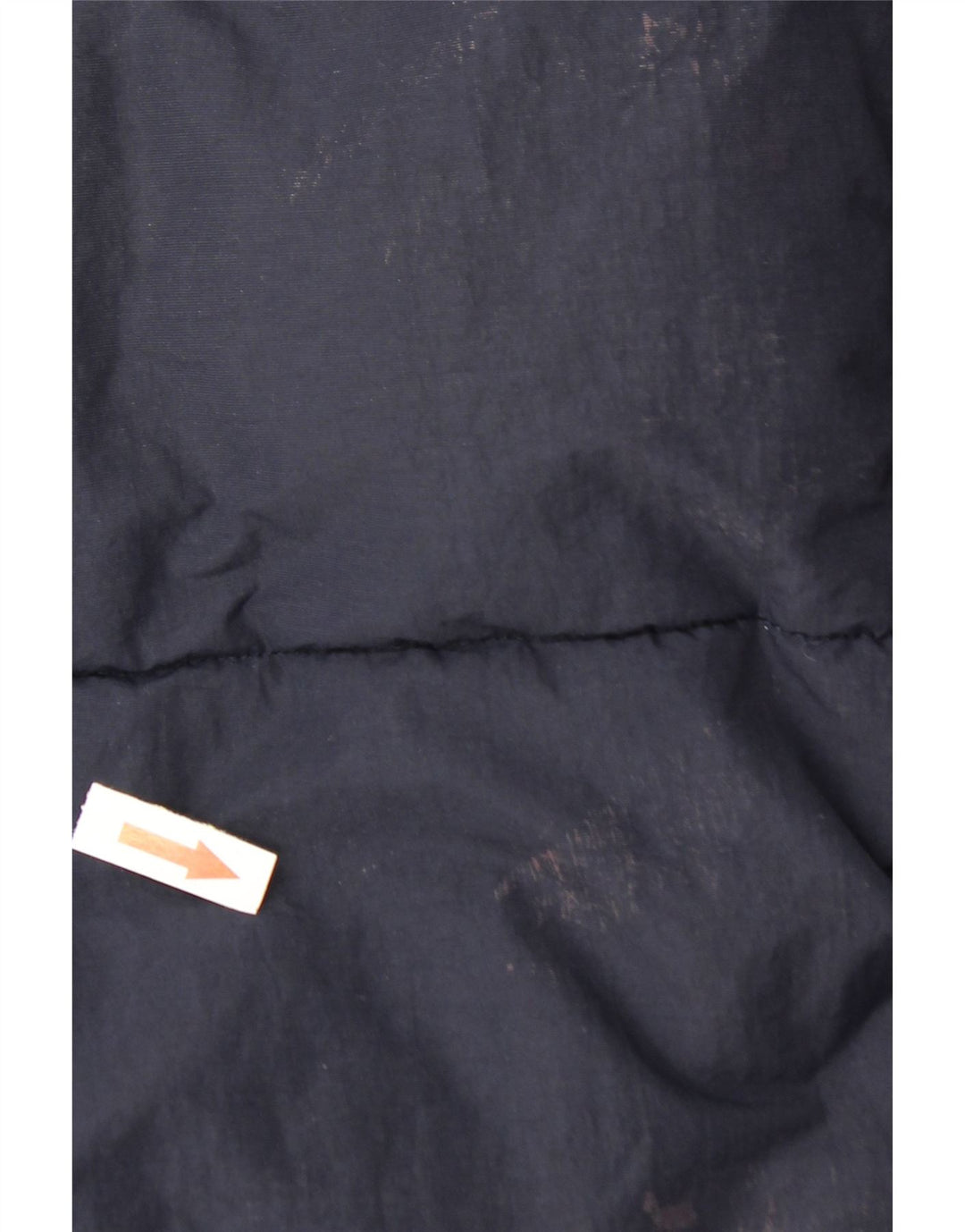 Zara Herren-Jacke mit Kapuze, gepolstert, Größe 40, Marineblau, Polyester