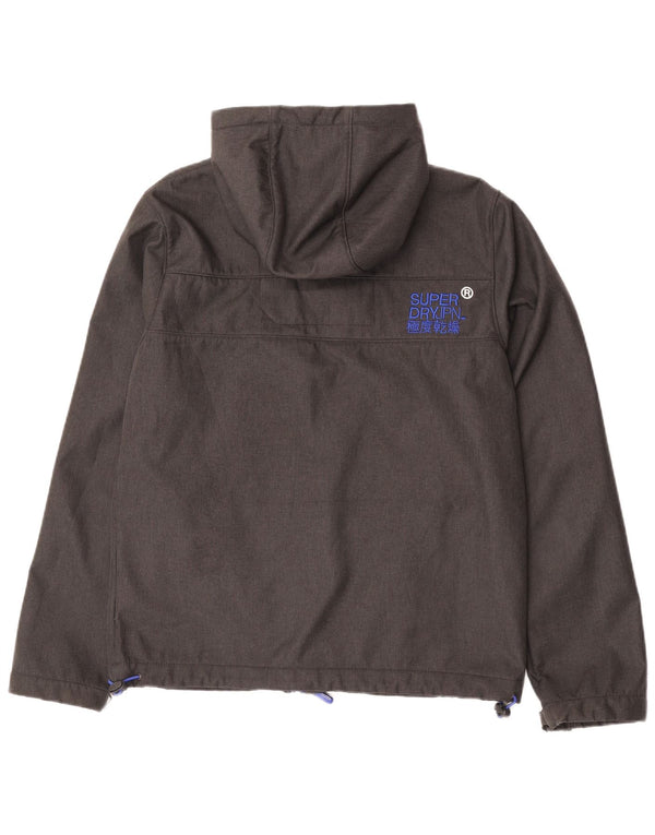 Superdry Herren Windtrekker Graphic Windjacke UK 40 Large Grau