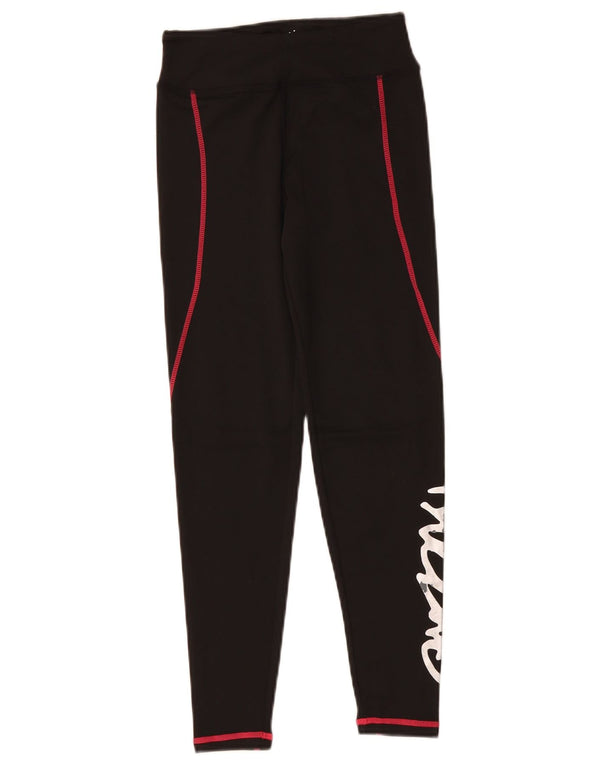 MOSSIMO Mädchen-Leggings mit Grafik, 9–10 Jahre, Schwarz