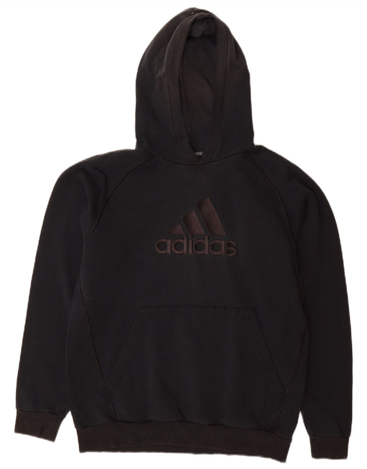 ADIDAS Kapuzenpullover mit Grafik für Jungen, 15–16 Jahre, Schwarz