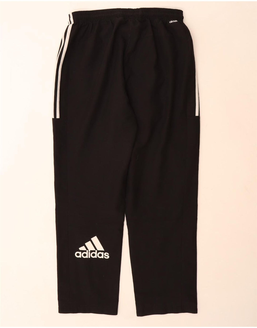 Adidas Herren Climalite Graphic Trainingshose, groß, aus schwarzem Polyester