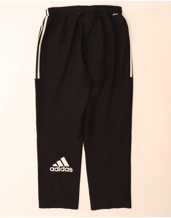 Adidas Herren Climalite Graphic Trainingshose, groß, aus schwarzem Polyester