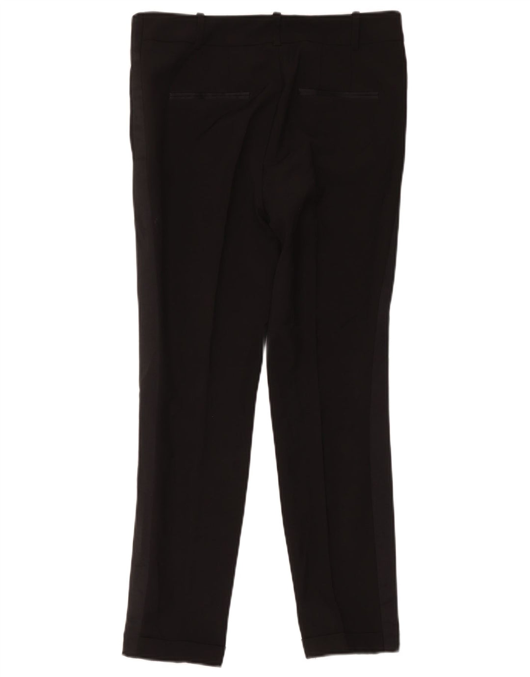 Zara Slim Chino-Hose für Damen, Größe M, W28, L27, Schwarz