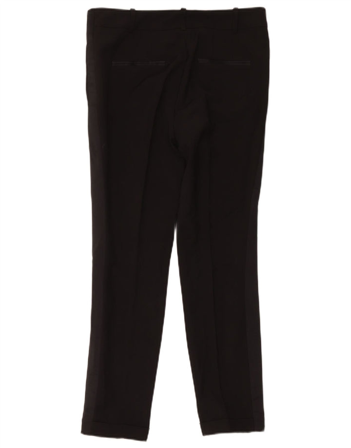 Zara Slim Chino-Hose für Damen, Größe M, W28, L27, Schwarz