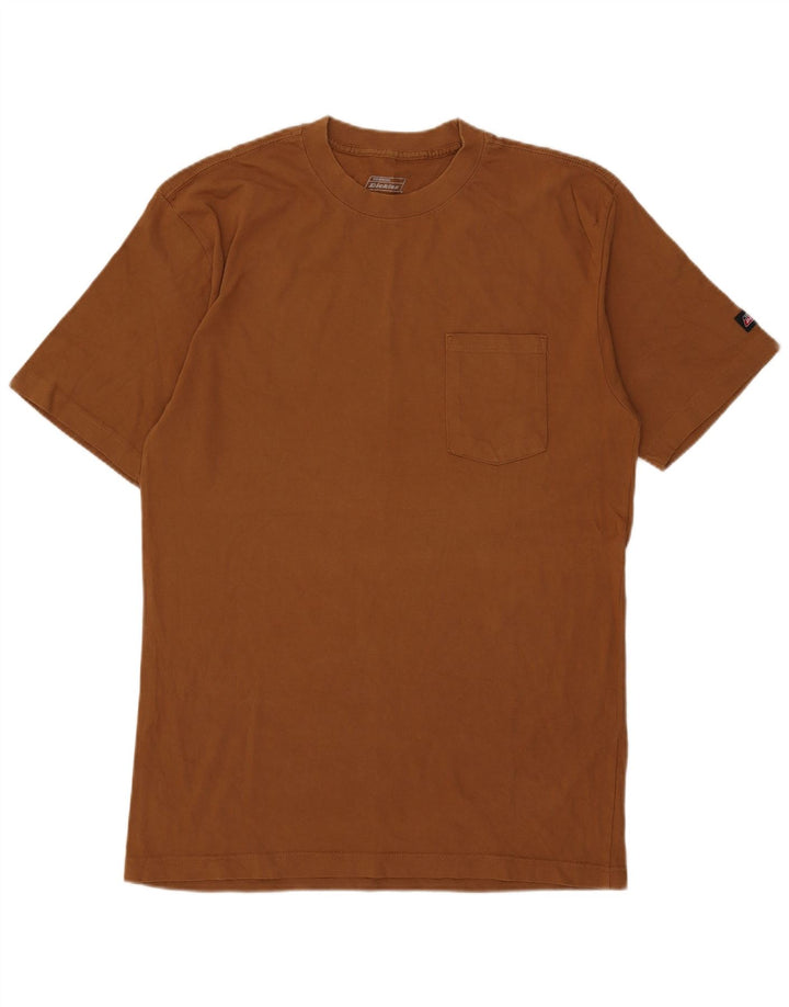 Dickies Herren-T-Shirt-Oberteil, groß, braune Baumwolle
