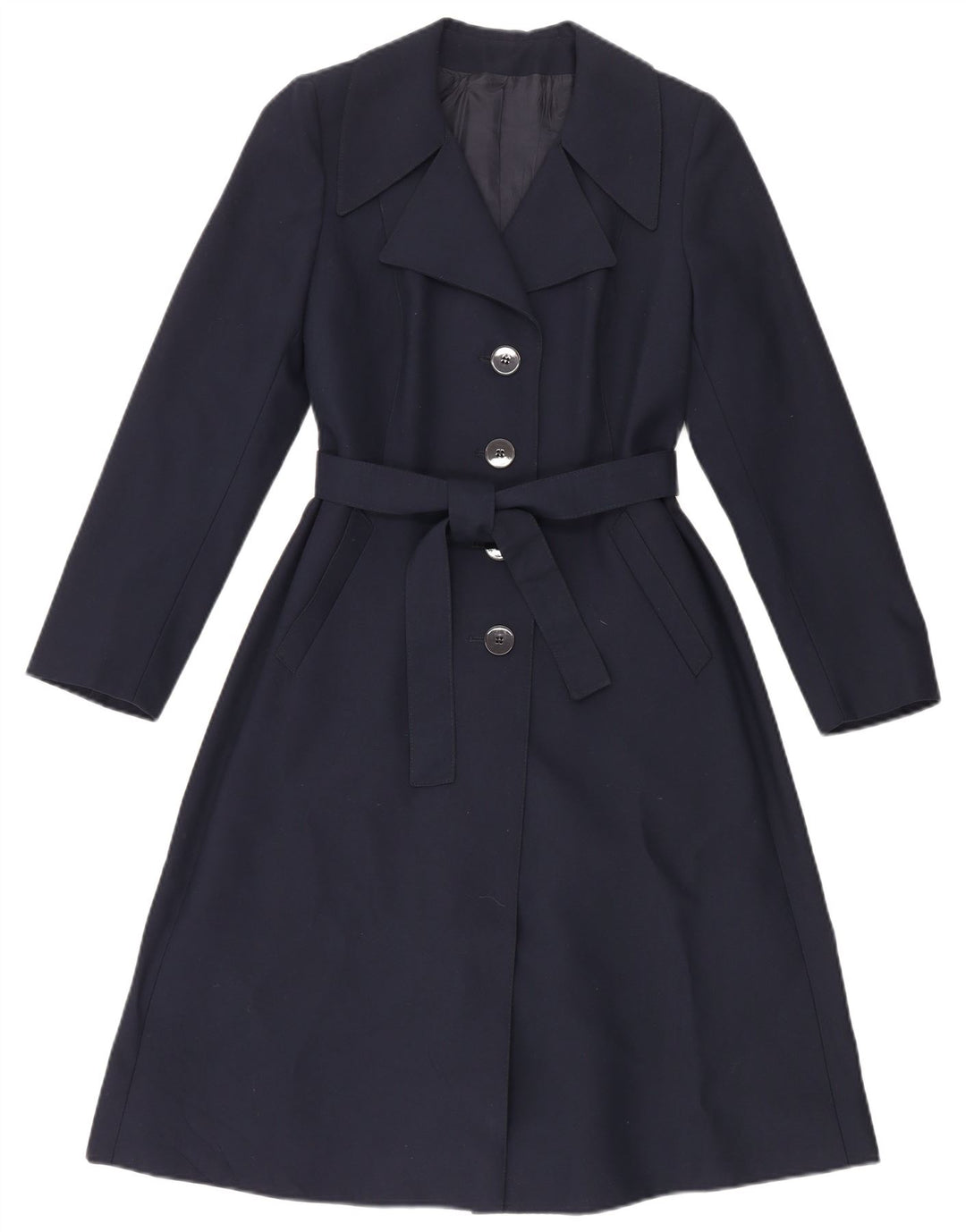 Giole Damen Mantel IT 44 Medium Navy Blue