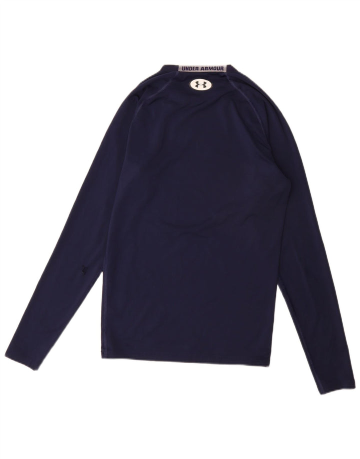 Under Armour Herren Heat Gear Top Langarm Large Marineblau