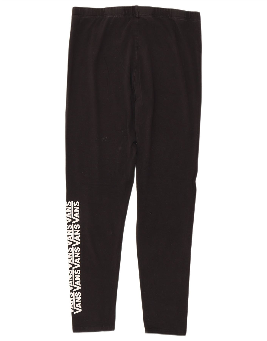 VANS Damen Graphic Leggings UK 18 XL Schwarz Baumwolle