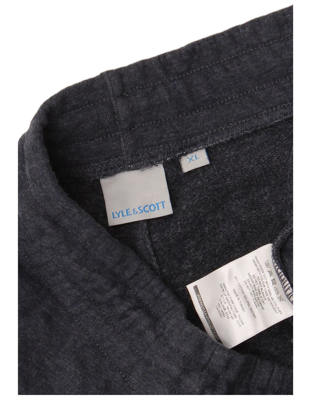 Lyle & Scott Herren-Trainingshose, Jogginghose, XL, Marineblau, Baumwolle