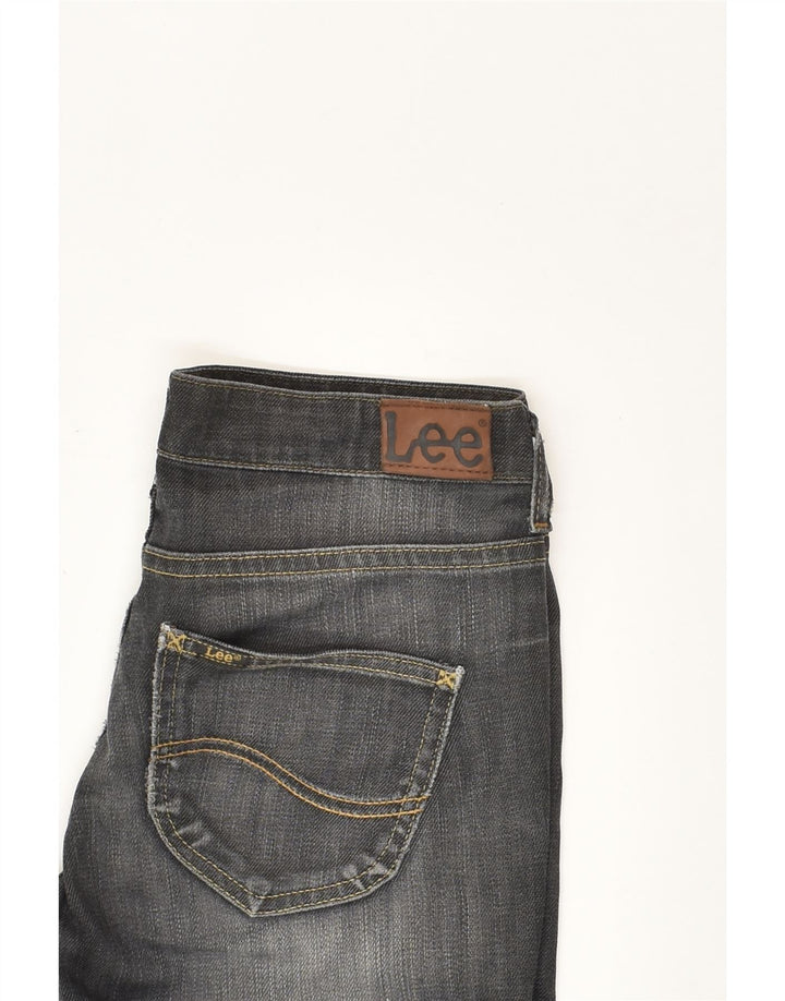 LEE Womens Slim Jeans W28 L33  Grey Cotton | Vintage Lee | Thrift | Second-Hand Lee | Used Clothing | Messina Hembry 