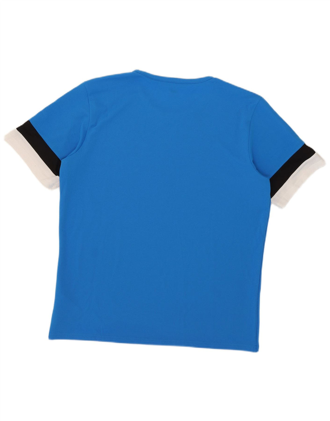 Puma Herren T-Shirt Top XL Blau Colourblock Polyester