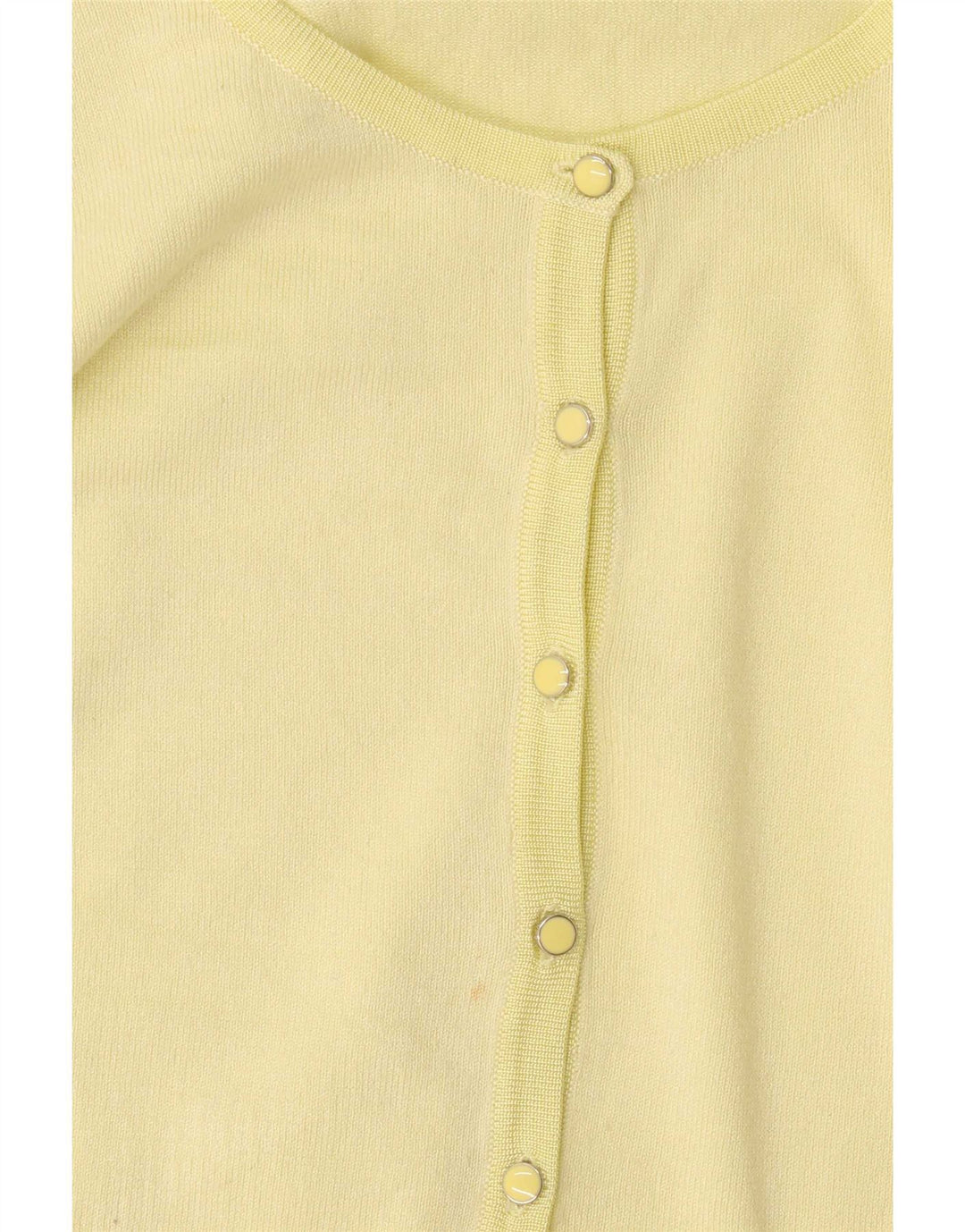 Marks & Spencer Damen-Cardigan-Pullover UK 8 Small Gelbe Viskose