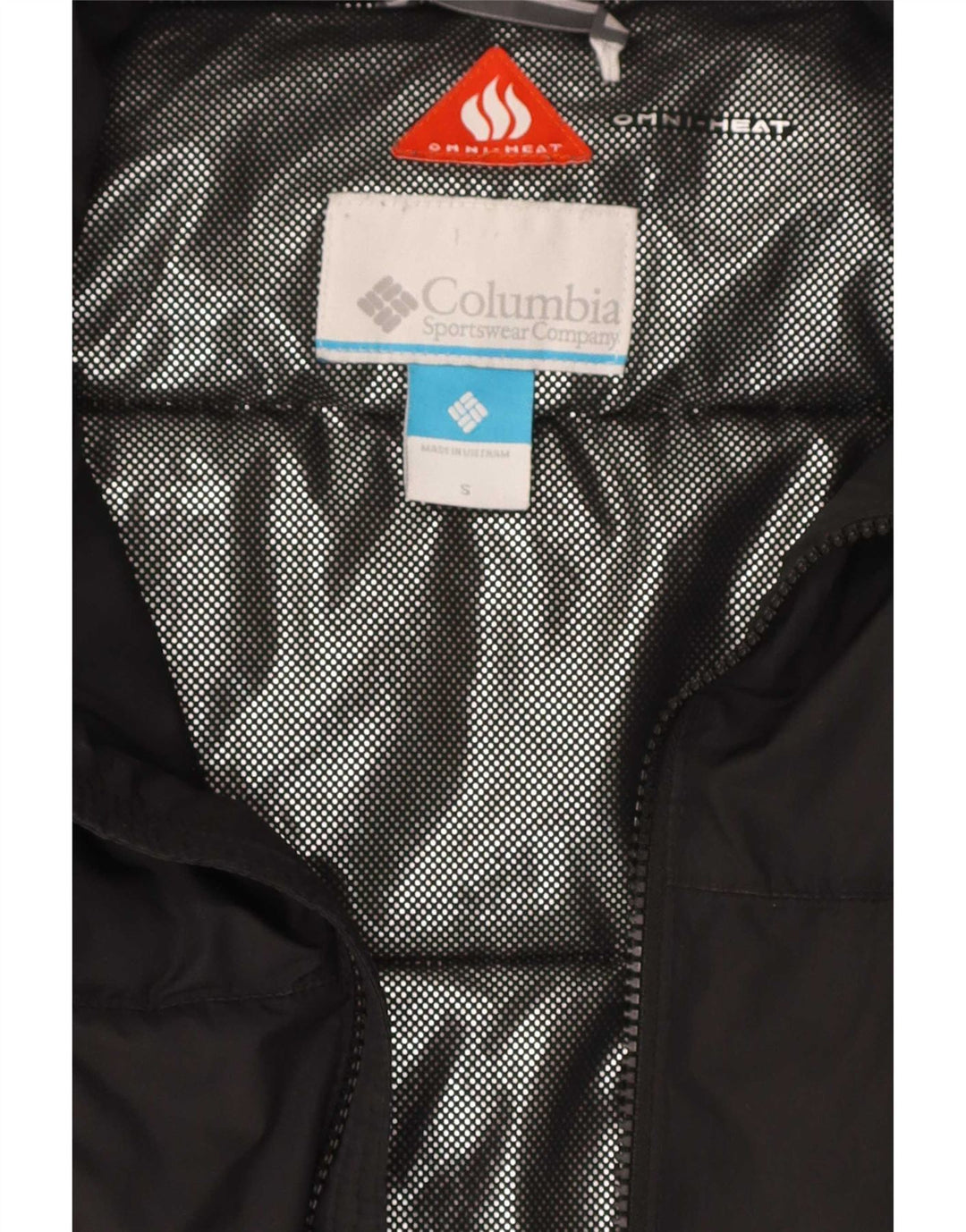 Columbia Herren Omni-Heat Wattierte Jacke UK 36 Small Schwarz Polyester