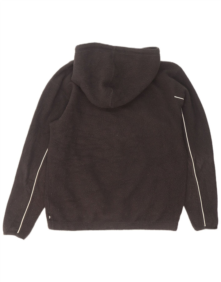 Nike Herren-Fleecepullover mit Kapuze, Mittelschwarzes Polyester