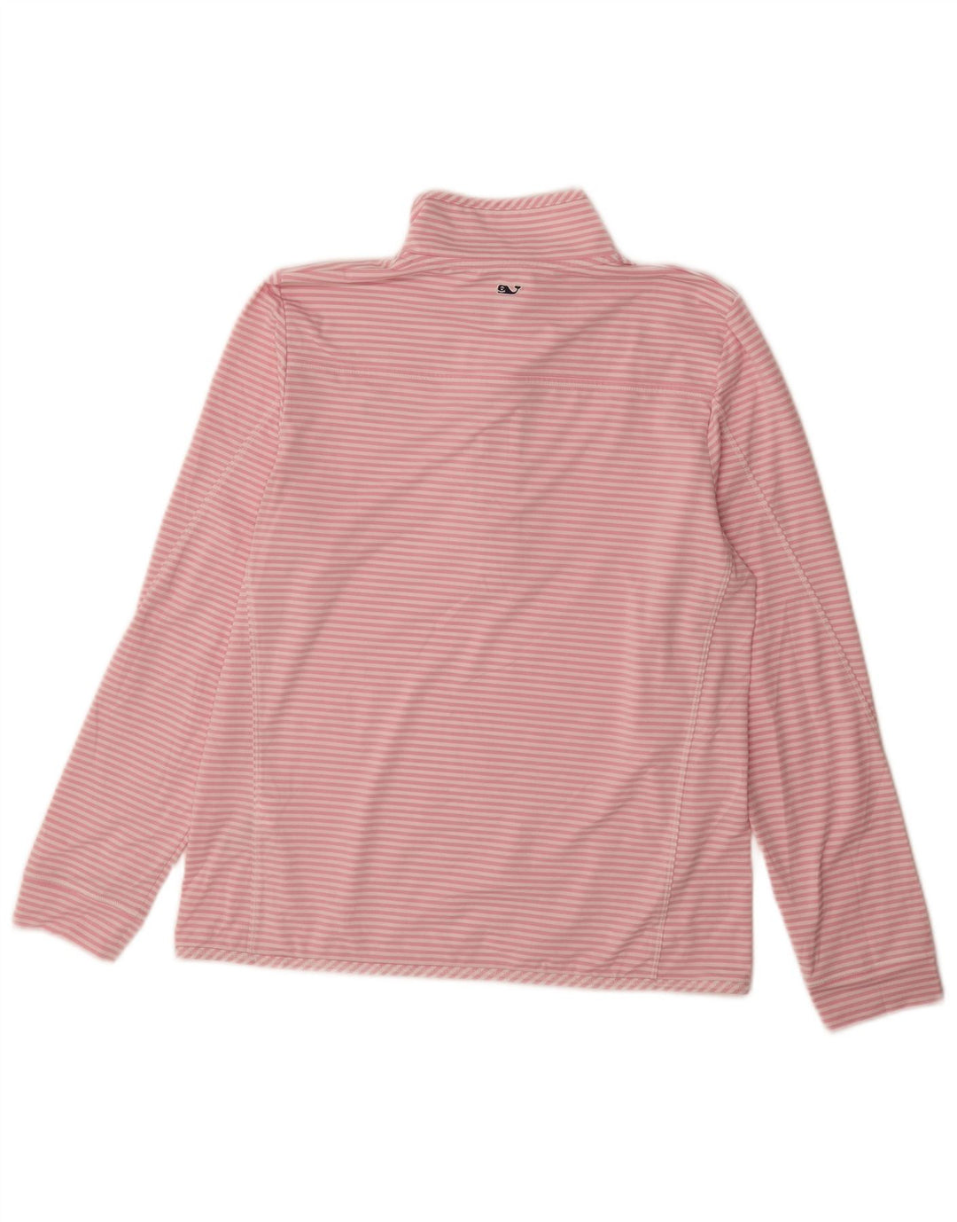 VINEYARD VINES Damen Pullover-Trainingsanzugoberteil UK 14 Mittelrosa gestreift