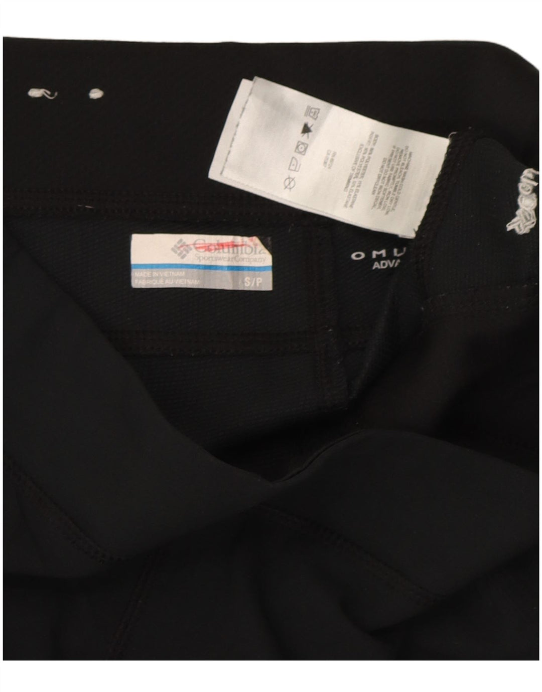 Columbia Slim Freizeithose für Damen, Größe S, W27, L27, Schwarz, Polyester