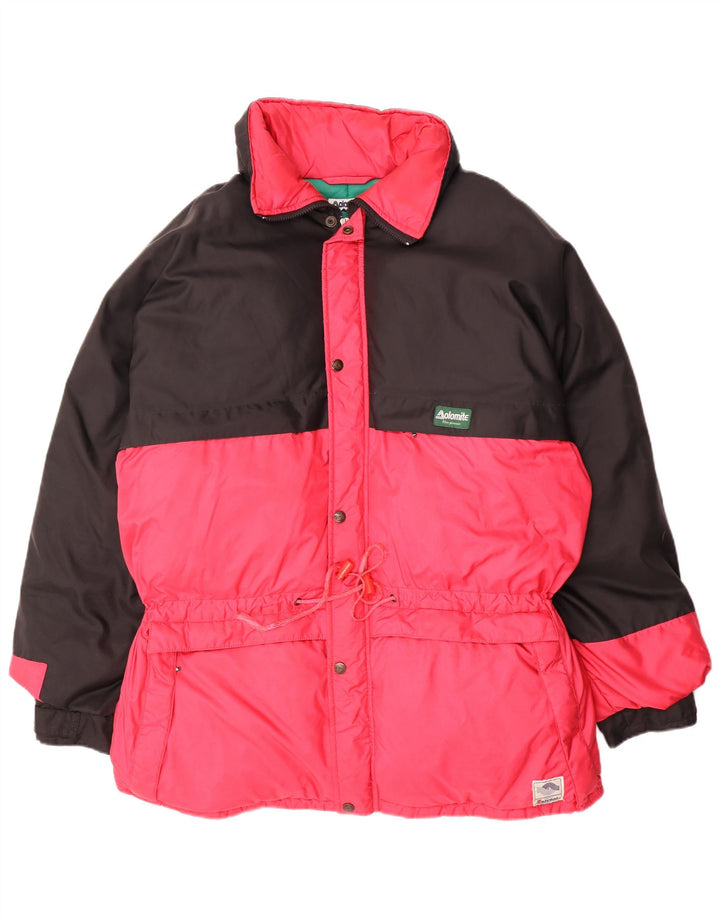 Dolomite Herren Wattierte Jacke UK 42 XL Pink Colourblock Nylon