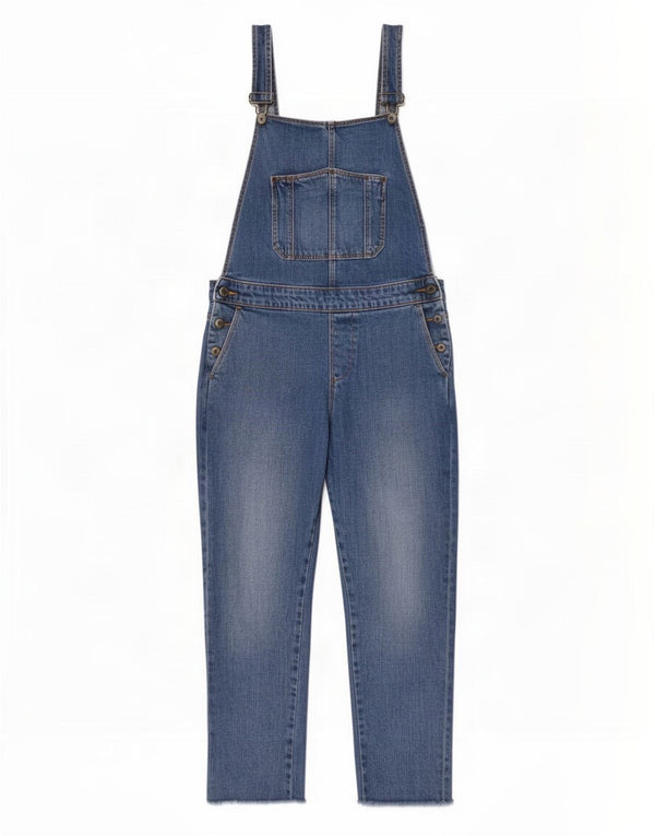 Zara Womens Dungarees Jeans Medium W28 L26 Blue Cotton