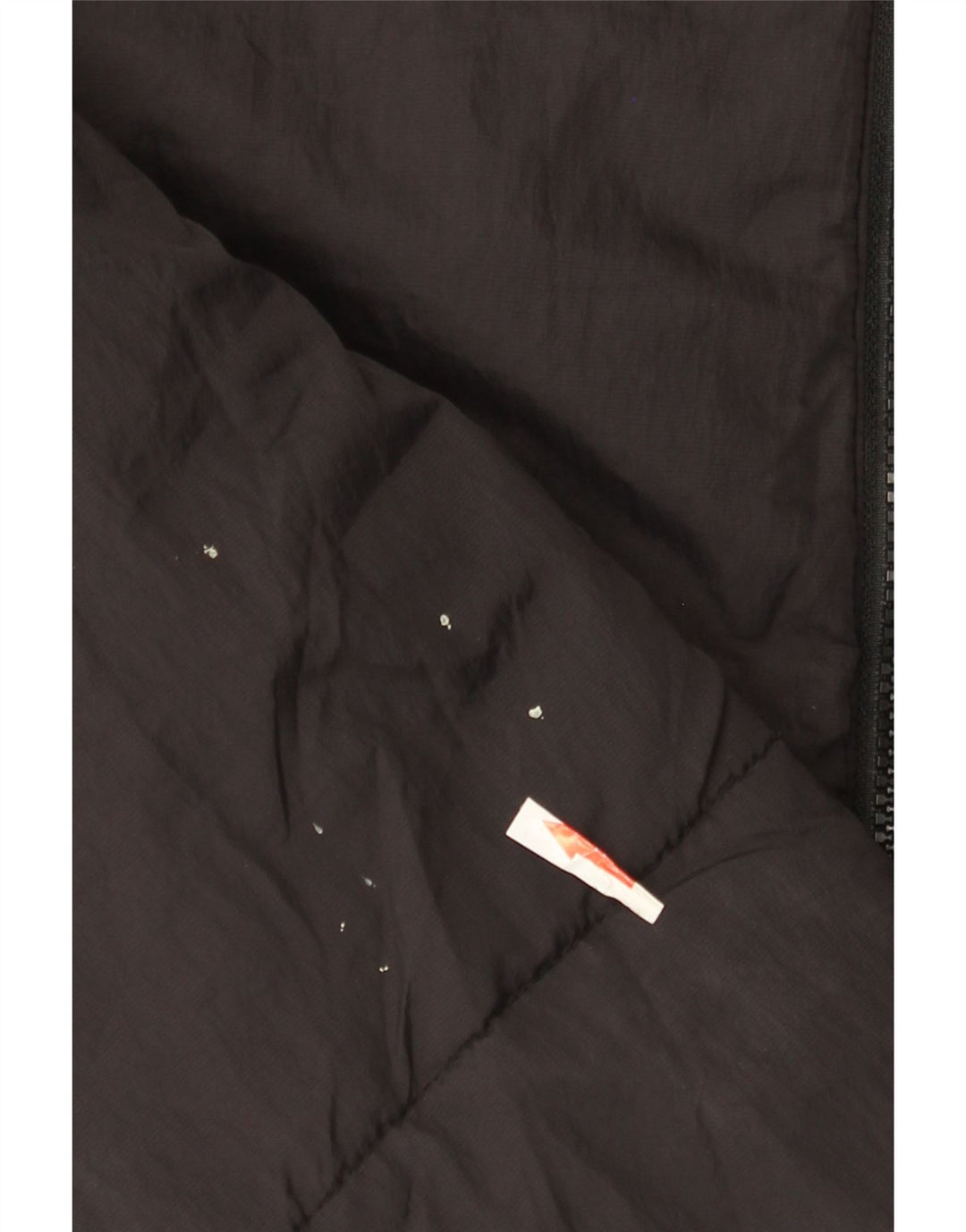 Billabong wattierte Herrenjacke mit Kapuze, UK 38, mittelschwarzes Nylon
