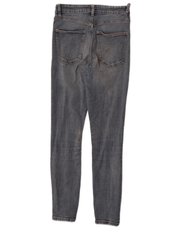 Zara Damen Skinny Jeans EU 36 XS W26 L27 Blau