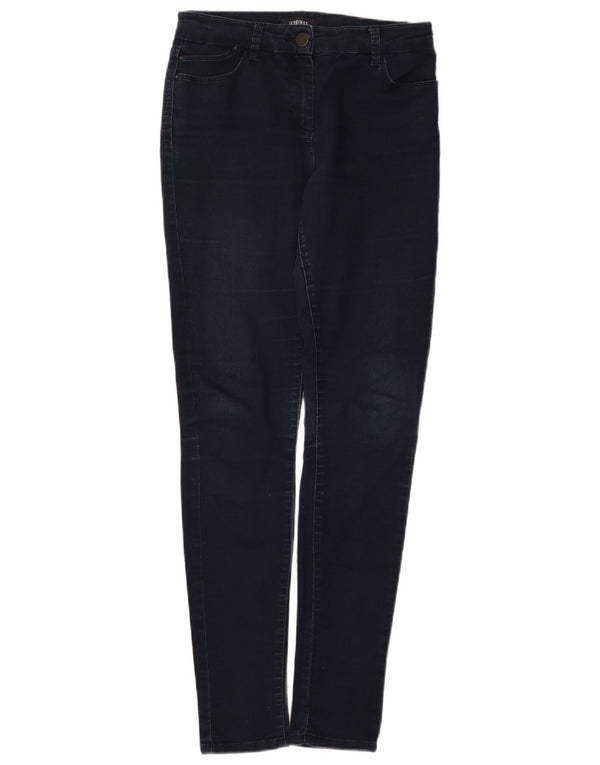 Marks & Spencer Damen Jegging-Jeans UK 10 Small W30 L31 Marineblaue Baumwolle