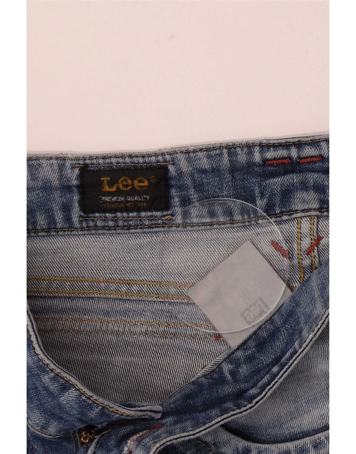 Lee Damen Bootcut Jeans W27 L33 Blaue Baumwolle