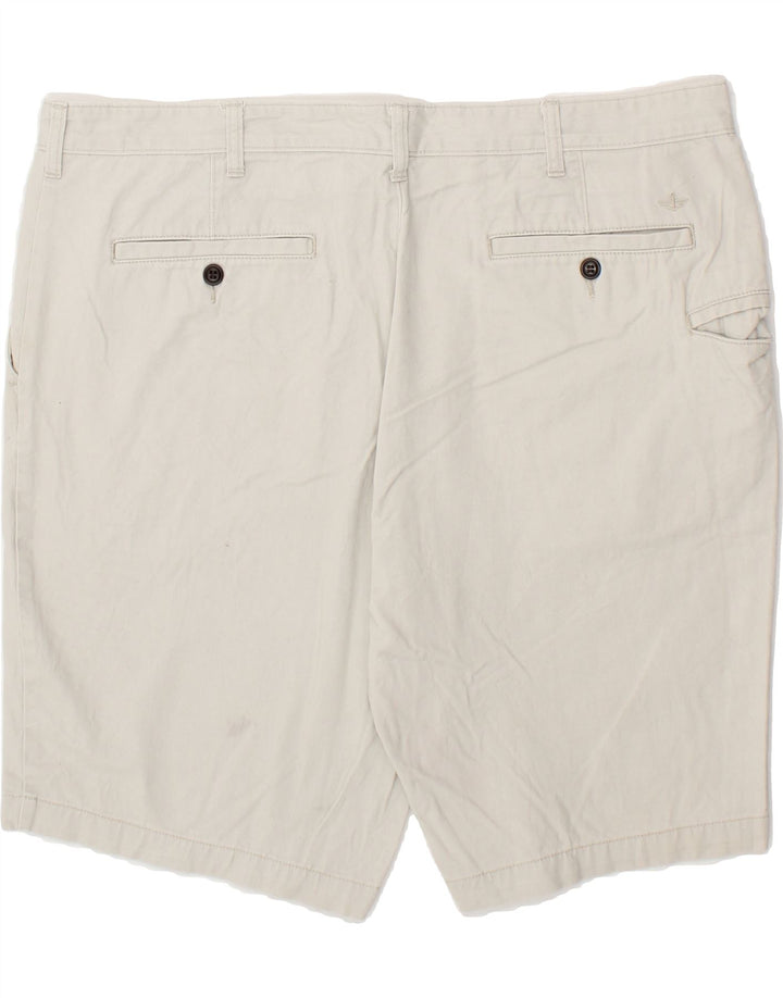 DOCKERS Mens Cargo Shorts W40 2XL White Cotton Vintage Dockers and Second-Hand Dockers from Messina Hembry 