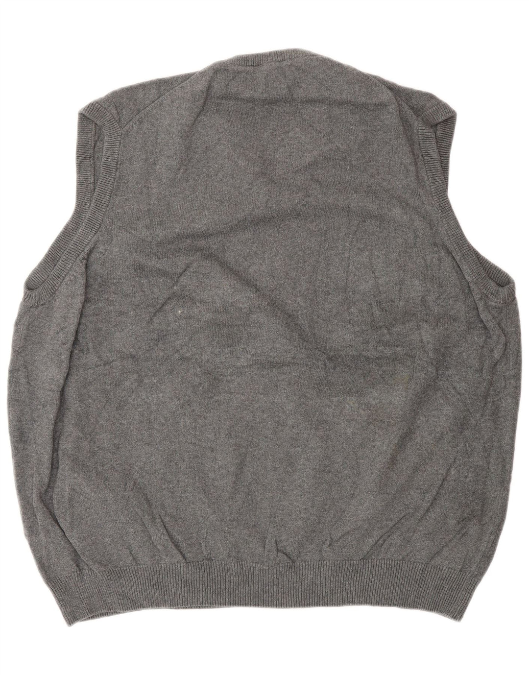 Marks & Spencer Herren-Tanktop mit normaler Passform, 2XL, graue Baumwolle