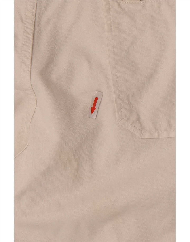 Datch Herren-Freizeitshorts W33 Mittelweiße Baumwolle