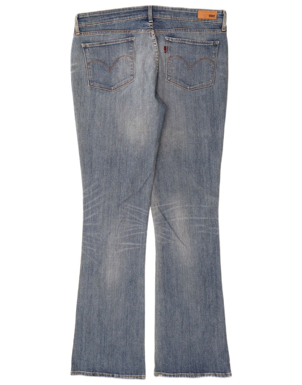 Levi's Damen Demi Curve Skinny Bootcut Jeans W32 L34 Blaue Baumwolle