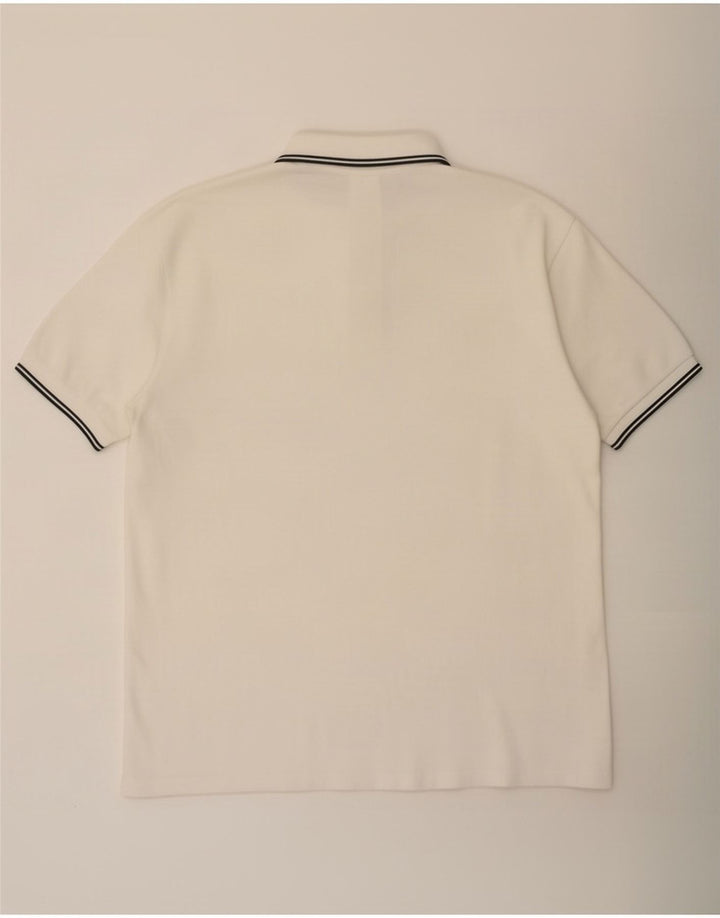 Marks & Spencer Herren-Poloshirt XL aus weißer Baumwolle