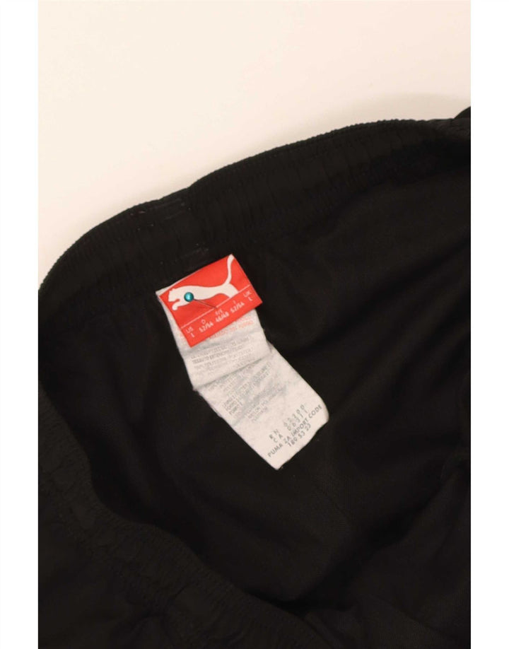 Puma Herren-Trainingshose, Jogginghose, Größe L, Schwarz, Polyester