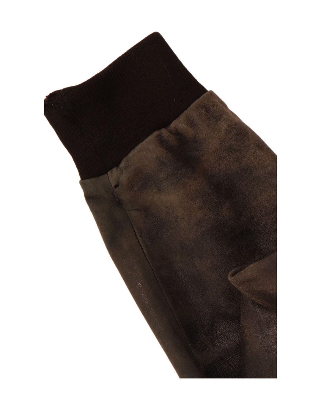 VINTAGE Herren Lederjacke UK 38 Medium Schwarz