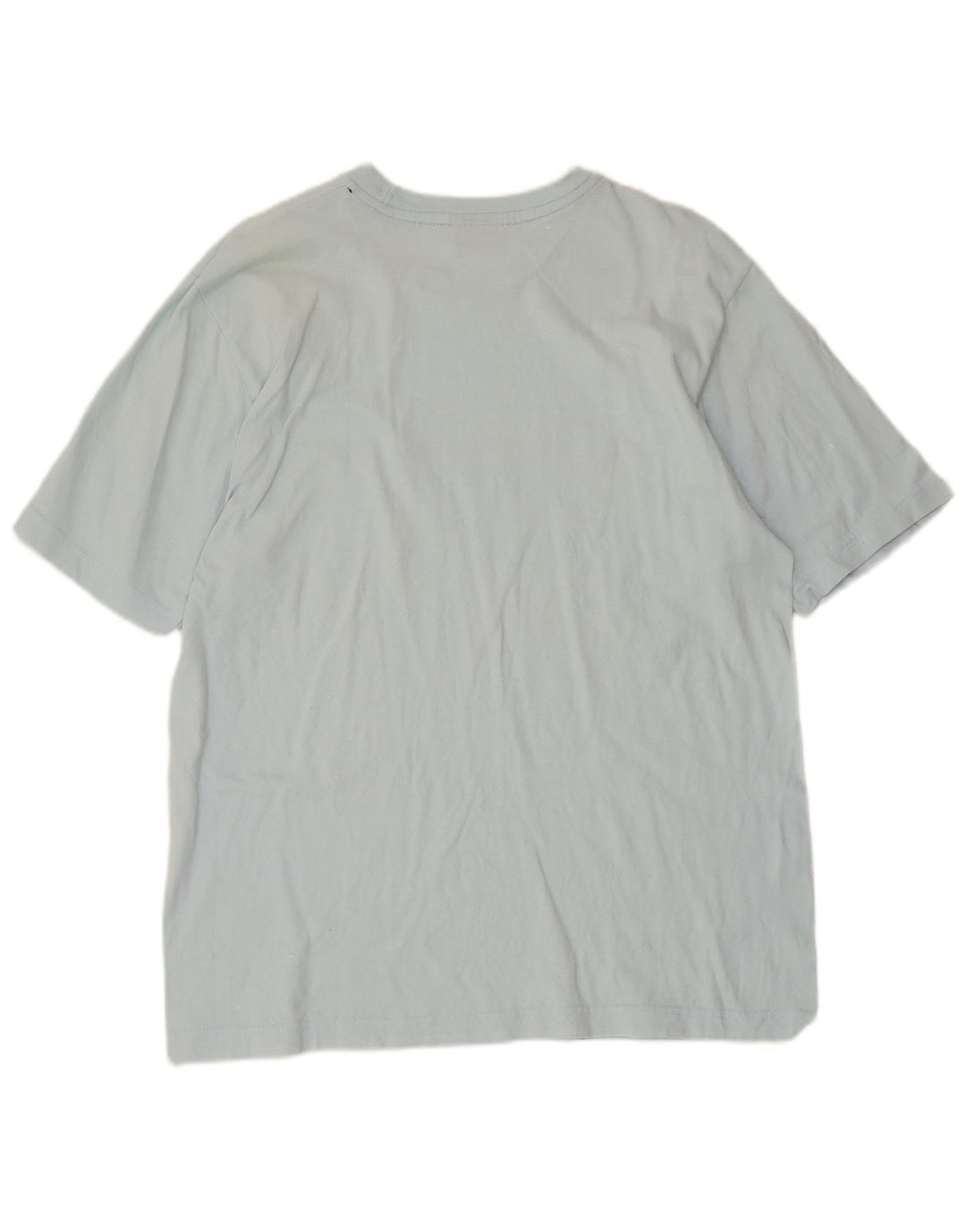 Champion Herren T-Shirt mit Grafik, Größe L, Blau