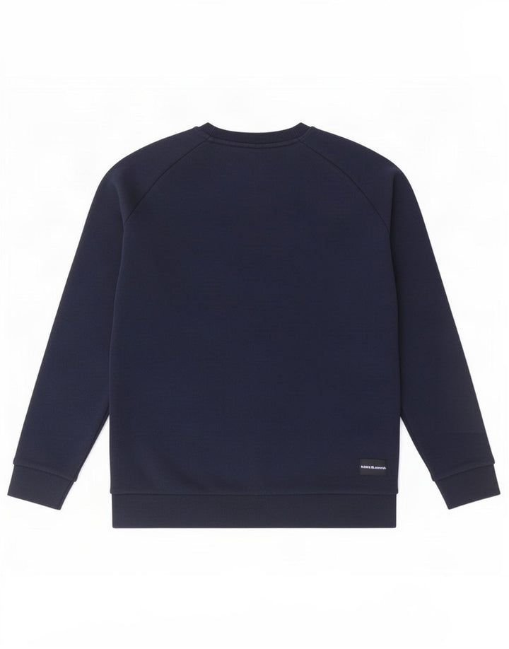 Adidas Herren Sweatshirt Pullover Medium Marineblau Baumwolle