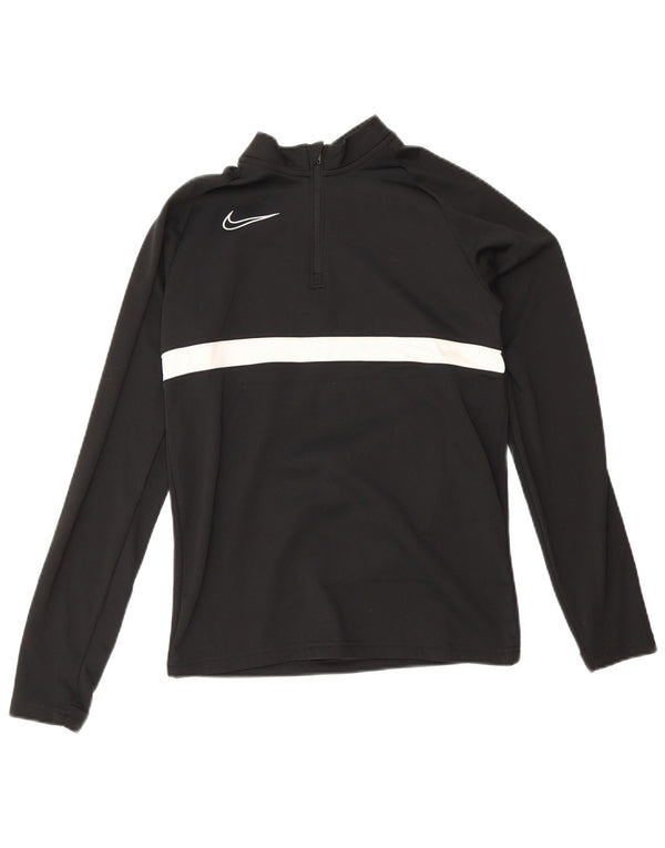 Nike Dri Fit Pullover-Trainingsanzug für Jungen, 12–13 Jahre, Größe L, Schwarz