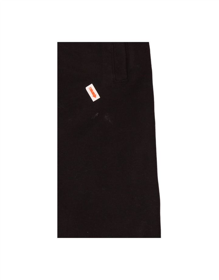 DKNY Mens Tracksuit Trousers Joggers Small  Black Cotton